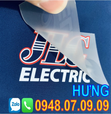 ✅⚜️【NHÃN ÉP NHIỆT】dùng trong sản xuất quần áo may mặc ⚜️✅